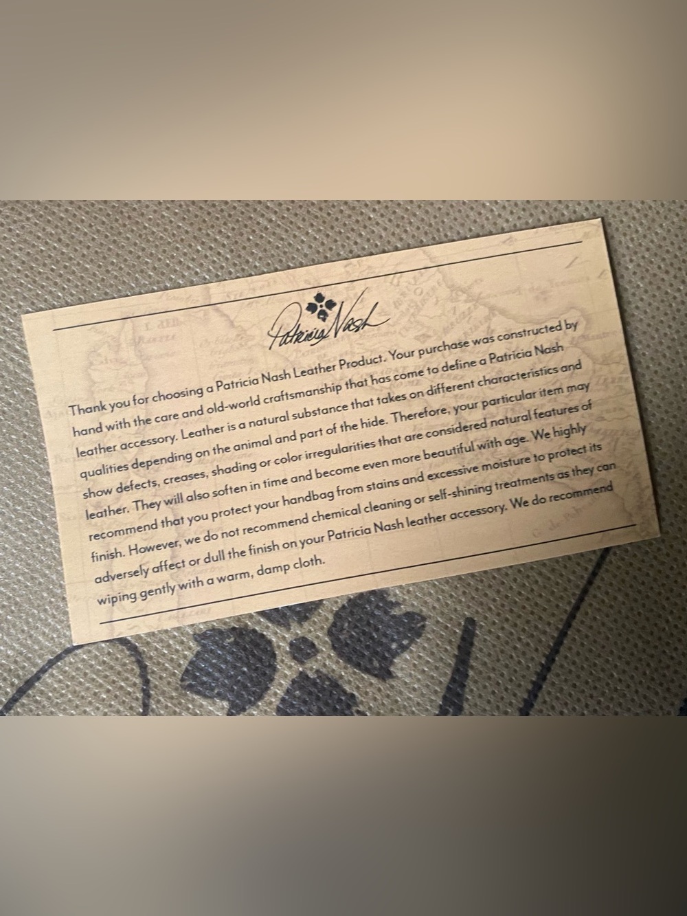 Patricia Nash Tan Luxury Designer Boho London Full-Grain Leather Saddle Bag - Picture 7 of 15